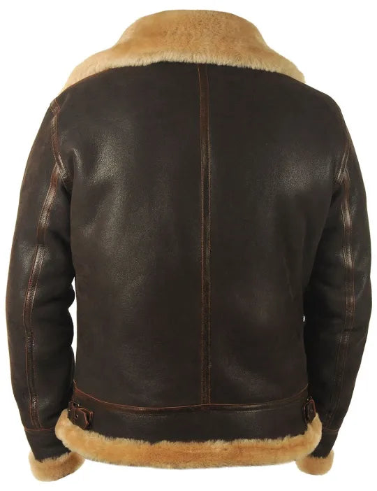 SHEEPSKIN BOMBER JACKET
