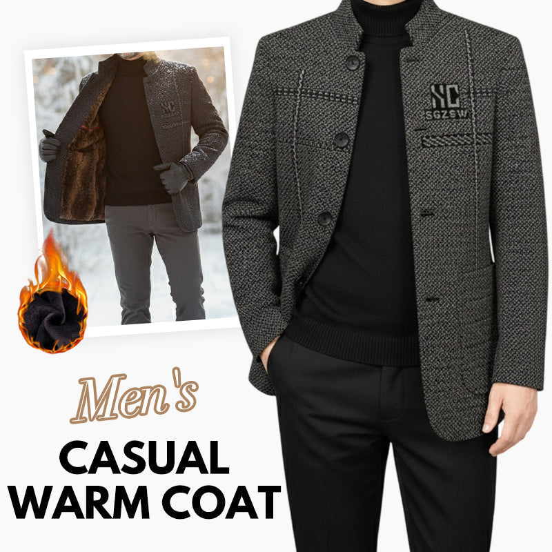 Men's Casual Warm Coat