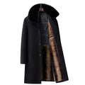 Men's Lined Business Casual Winter Coat
